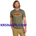 Футболка Simms Logo Frame T-Shirt Military Heather